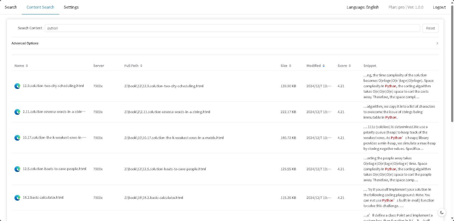 FilePulse Screenshot 2