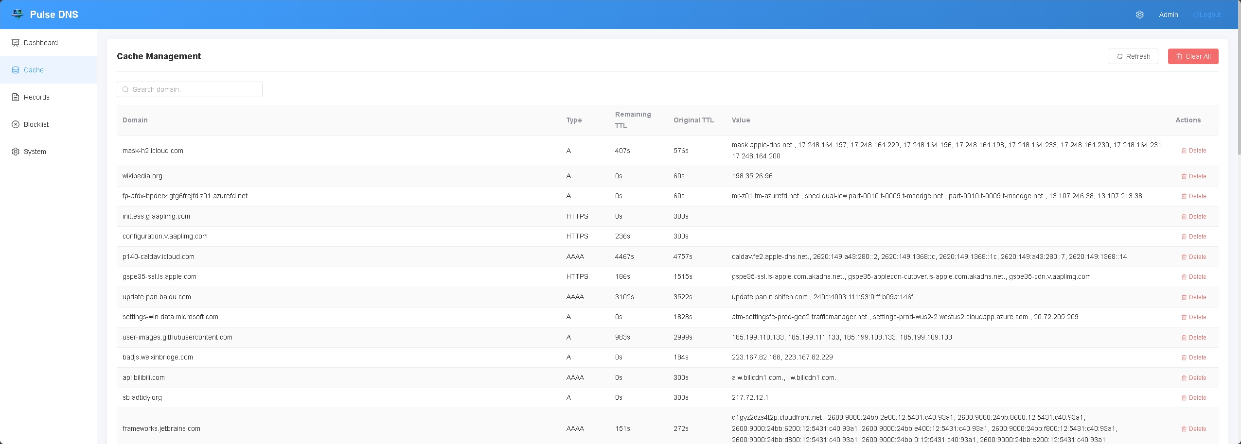 PulseDNS Screenshot 5